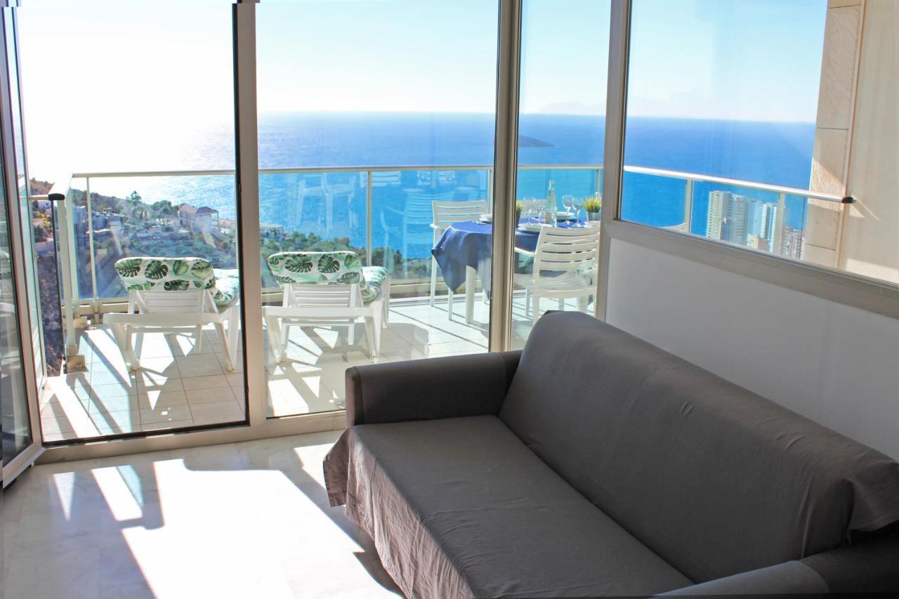 High Rise Apartment On The 39Th Floor With Private Terrace And Sea Views Benidorm Buitenkant foto