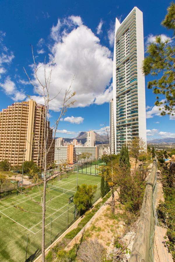 High Rise Apartment On The 39Th Floor With Private Terrace And Sea Views Benidorm Buitenkant foto