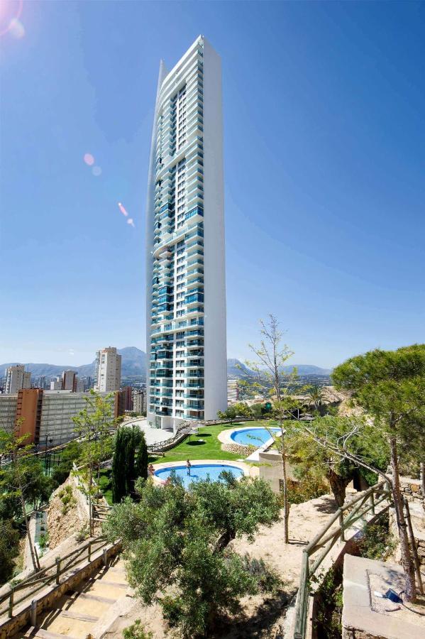 High Rise Apartment On The 39Th Floor With Private Terrace And Sea Views Benidorm Buitenkant foto