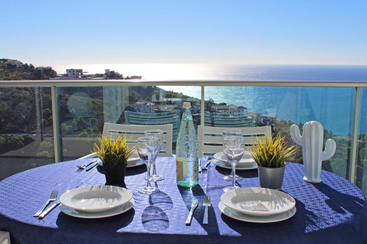 High Rise Apartment On The 39Th Floor With Private Terrace And Sea Views Benidorm Buitenkant foto