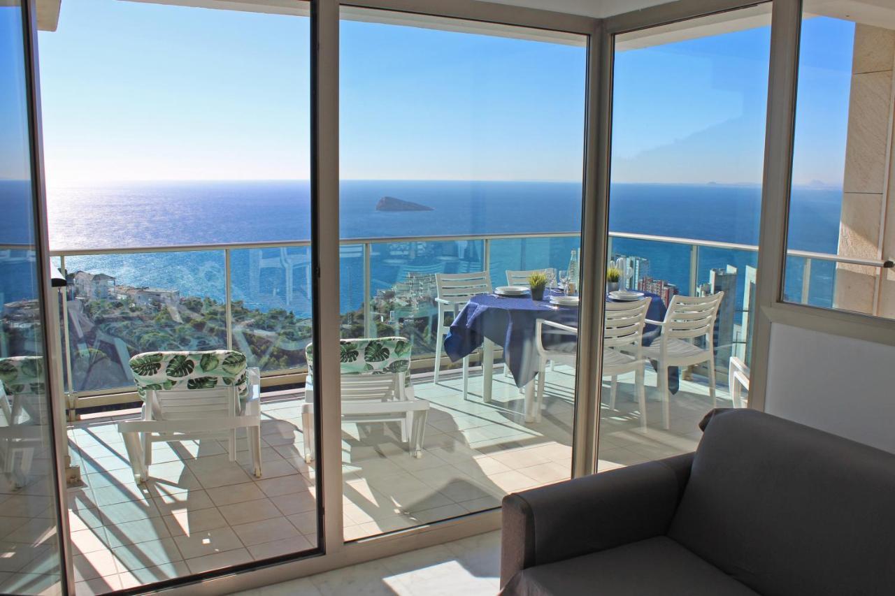 High Rise Apartment On The 39Th Floor With Private Terrace And Sea Views Benidorm Buitenkant foto